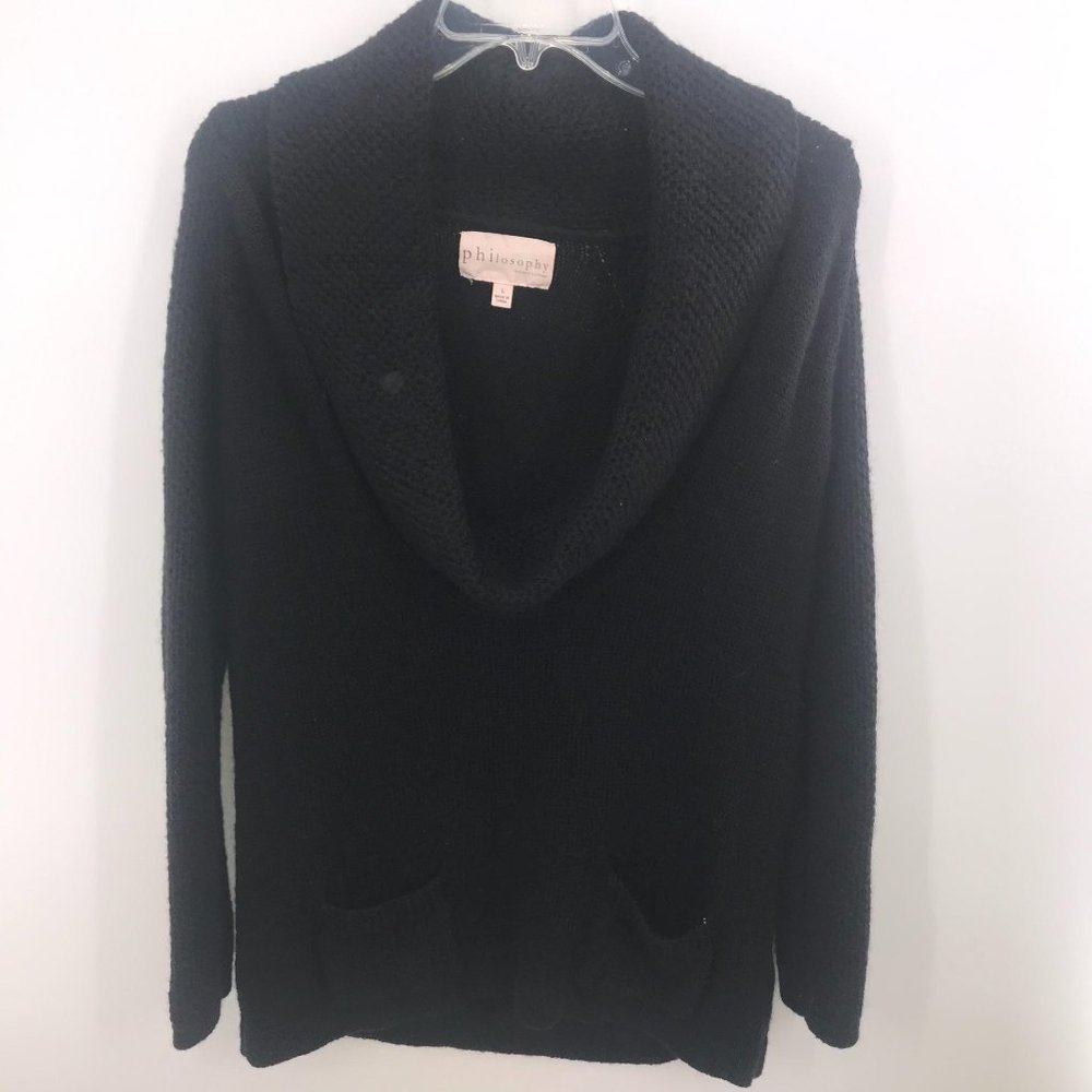 PHILOSOPHY KNITTED TURTLE NECK SWEATER